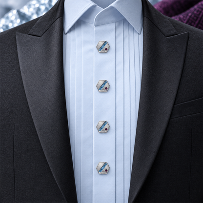 Tarqeln Glacier Shirt Stud Set