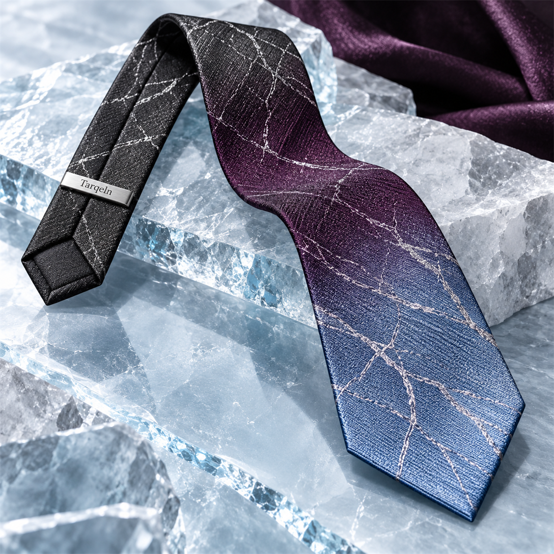 Tarqeln Glacier Gradient Neck Tie