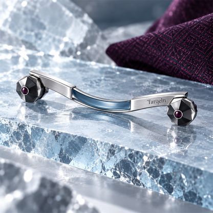 Tarqeln Crystal Arc Collar Bar
